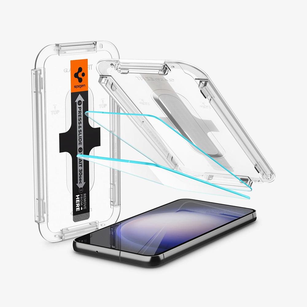 Spigen GLAS.tR EZ Fit Galaxy S23 Plus Screen Protector Transparency | BNUS-89351