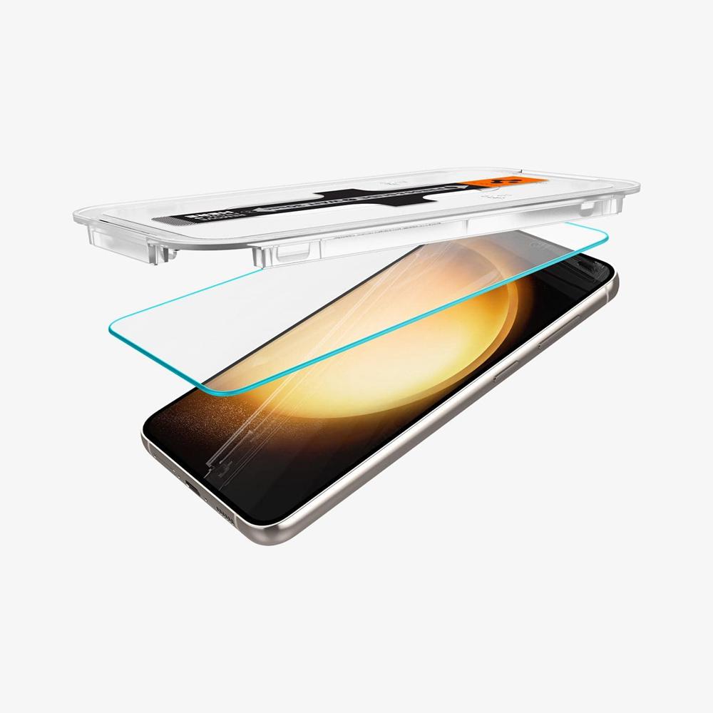 Spigen GLAS.tR EZ Fit Galaxy S23 Screen Protector Transparency | WQNO-83604