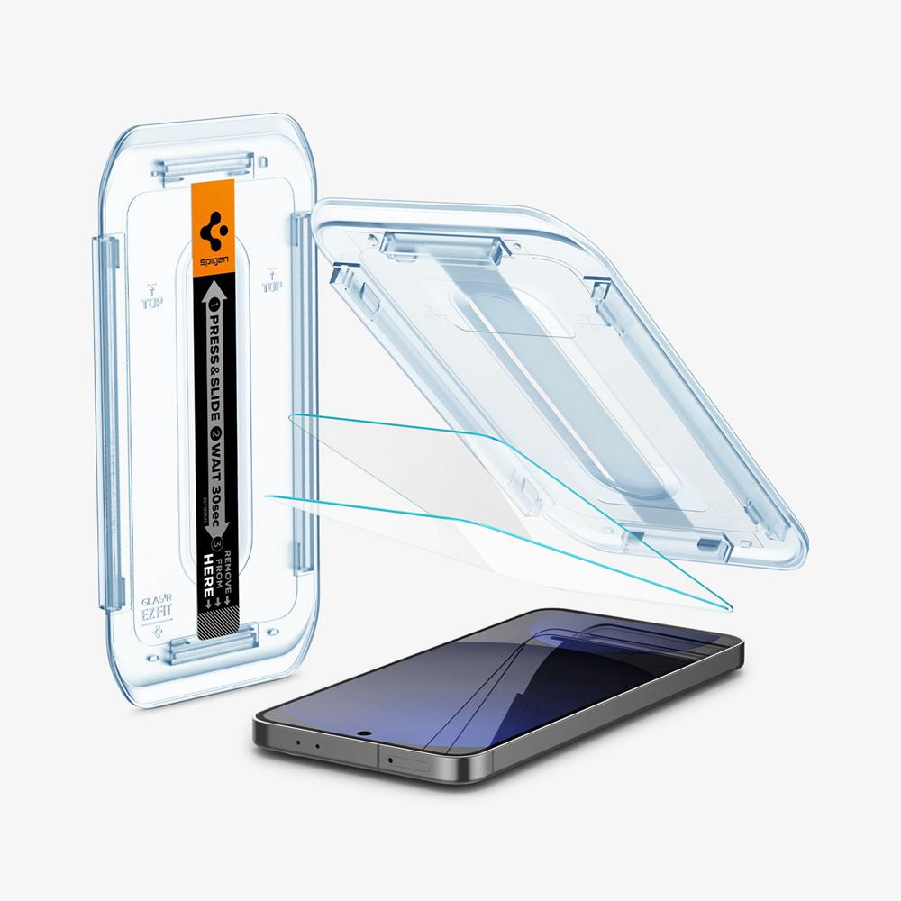 Spigen GLAS.tR EZ Fit Galaxy S24 Fe Screen Protector Clear | HCBL-28610