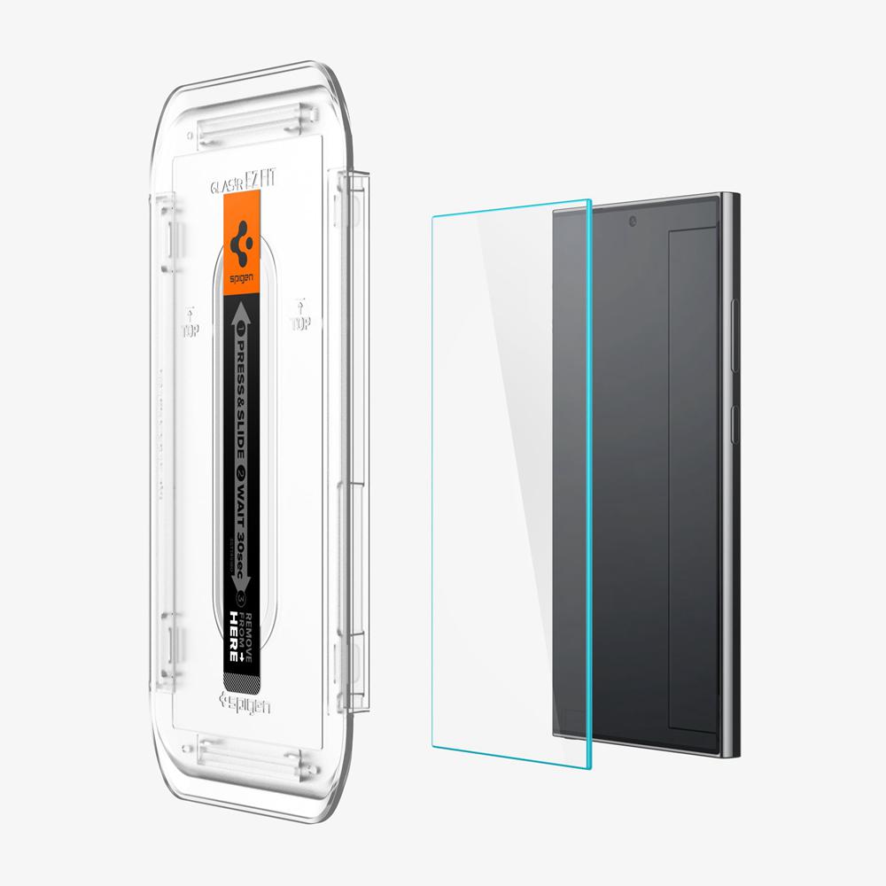 Spigen GLAS.tR EZ Fit Galaxy S24 Ultra Screen Protector Clear | QXZH-14873