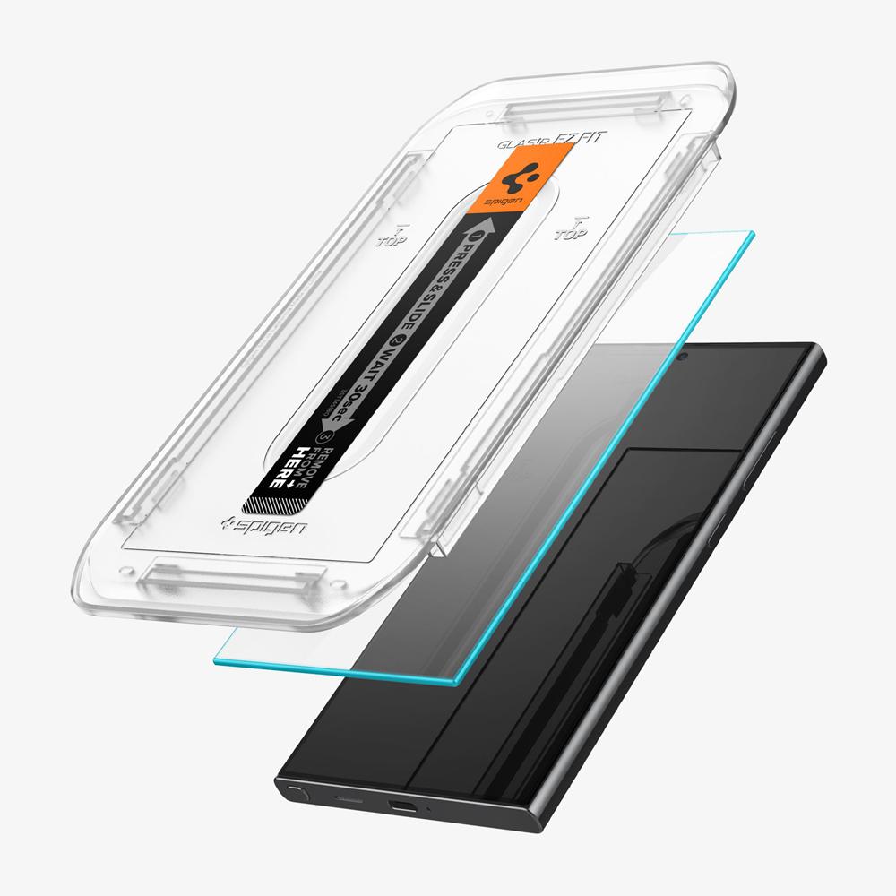 Spigen GLAS.tR EZ Fit Galaxy S24 Ultra Screen Protector Clear | QXZH-14873