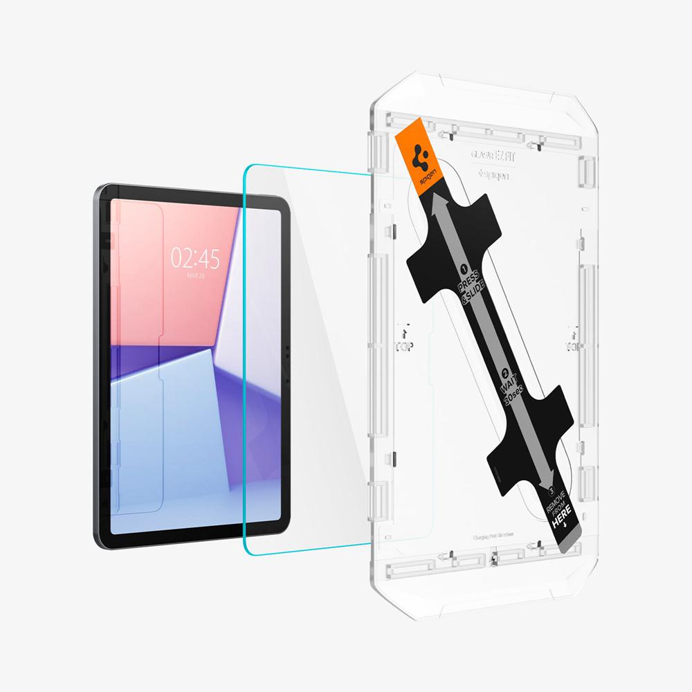 Spigen GLAS.tR EZ Fit Ipad Air 11-Inch Screen Protector Clear | PFUX-65091