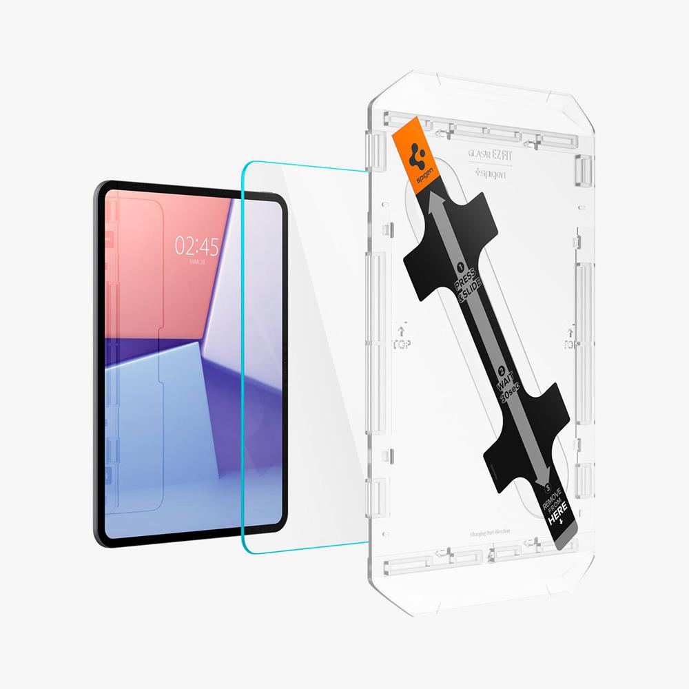 Spigen GLAS.tR EZ Fit Ipad Pro 11-Inch Screen Protector Clear | QVRY-07241