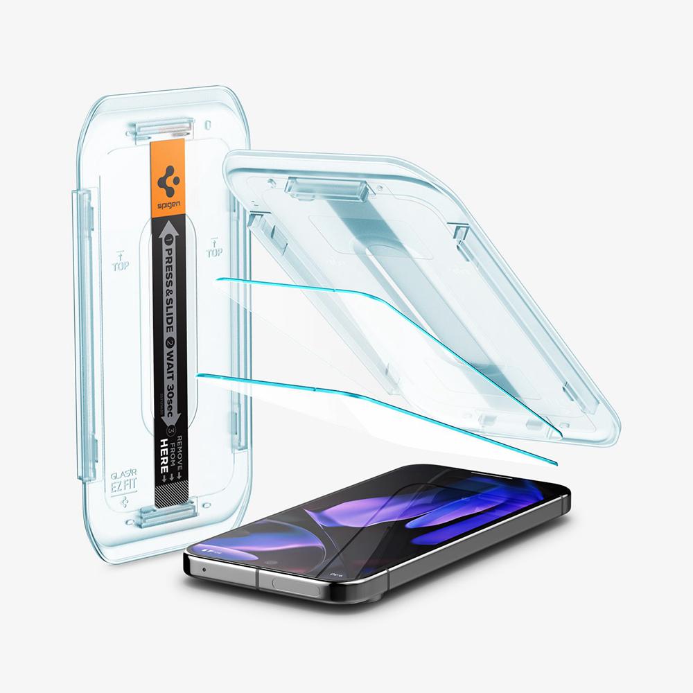 Spigen GLAS.tR EZ Fit Pixel 9 Pro Screen Protector Clear | GNOA-80576