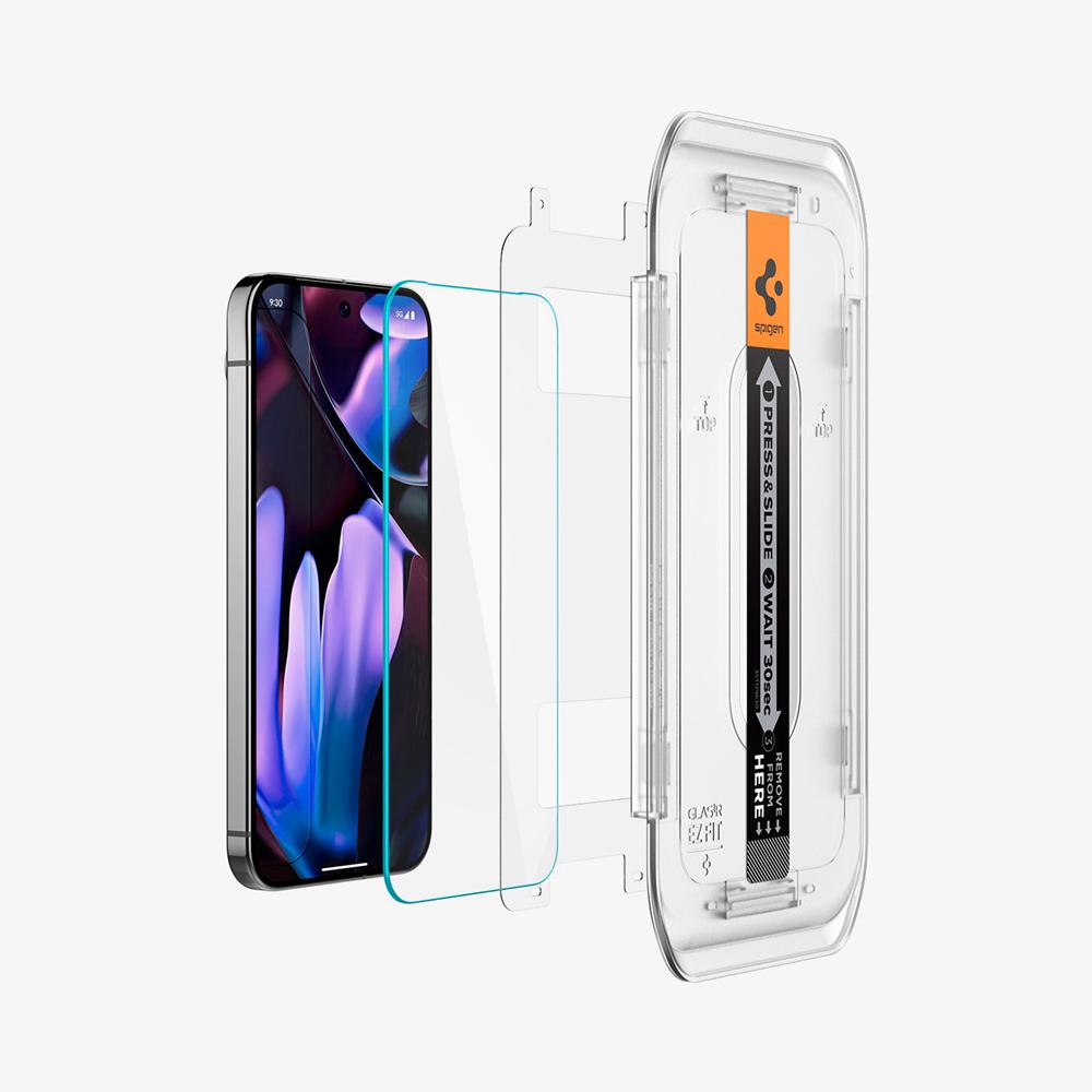 Spigen GLAS.tR EZ Fit Pixel 9 Pro Screen Protector Clear | GNOA-80576