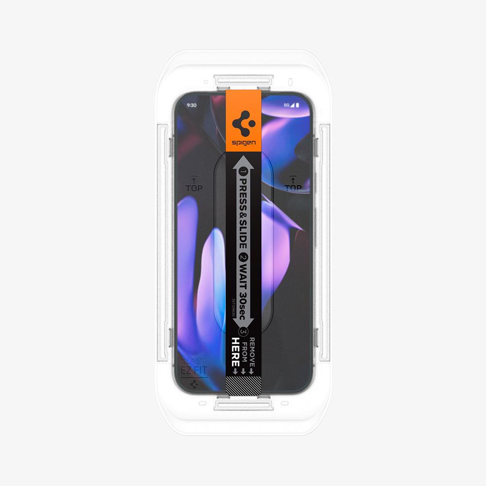 Spigen GLAS.tR EZ Fit Pixel 9 Pro Screen Protector Clear | GNOA-80576