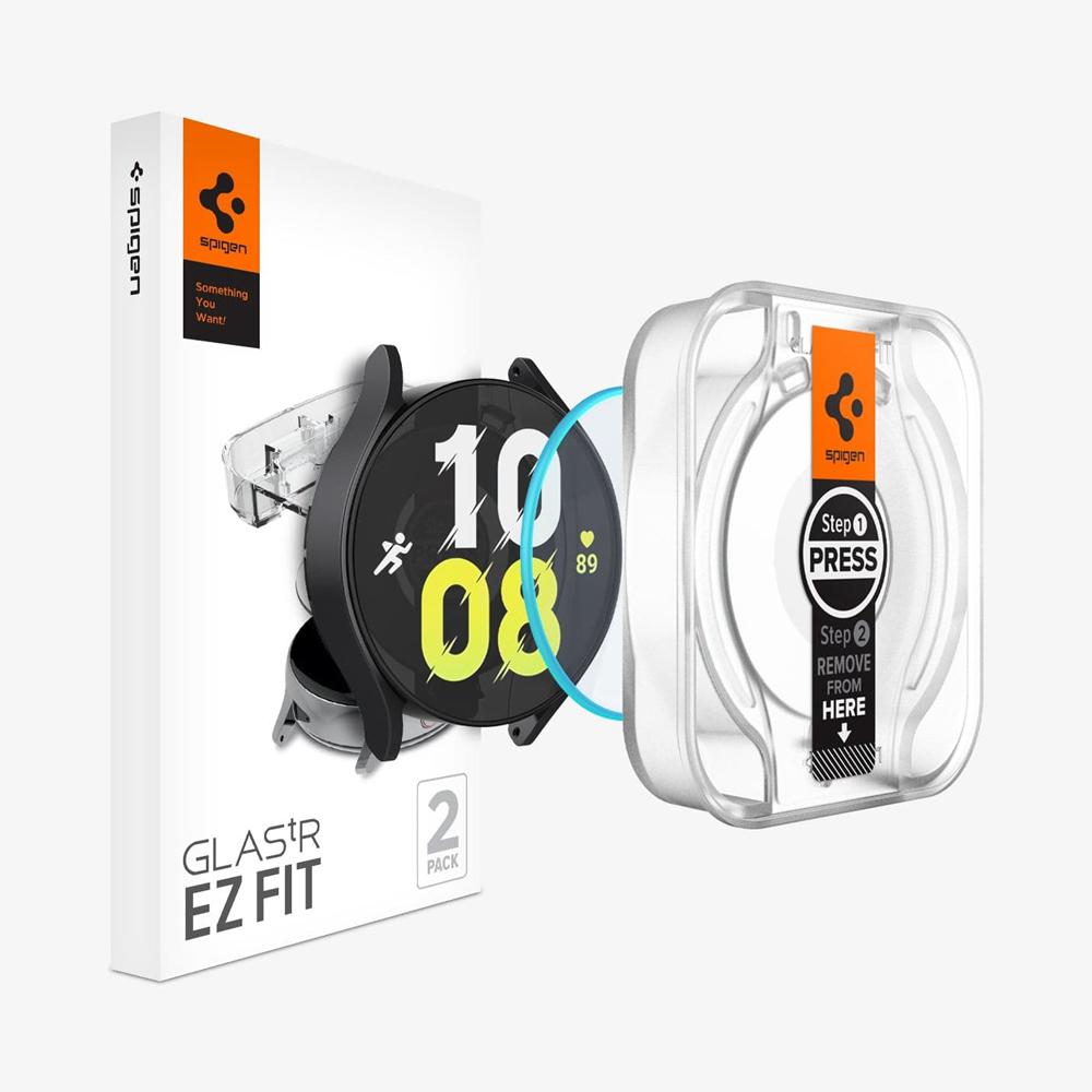 Spigen GLAS.tR EZ Fit Watch 6 (44Mm) Screen Protector Clear | TRQM-70426