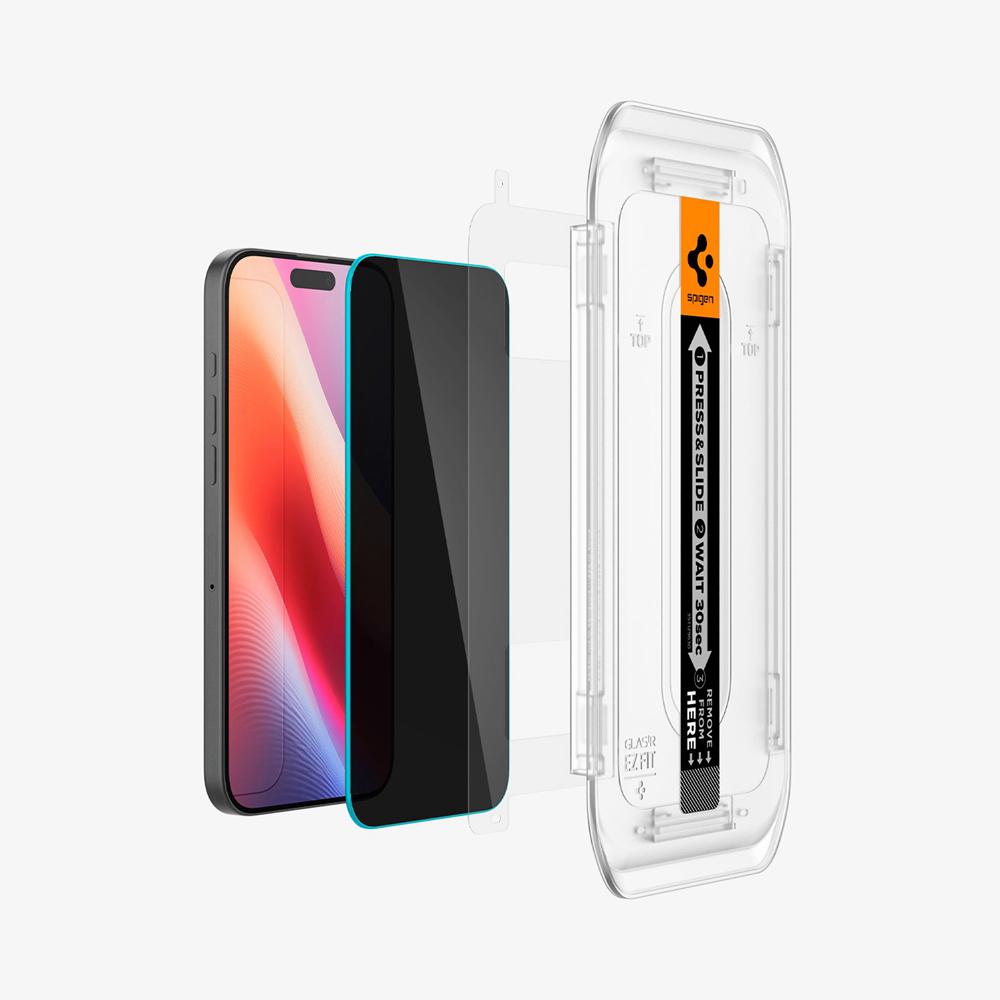 Spigen GLAS.tR EZ Fit | Privacy Iphone 16 Pro Max Screen Protector Privacy | AIKB-21469