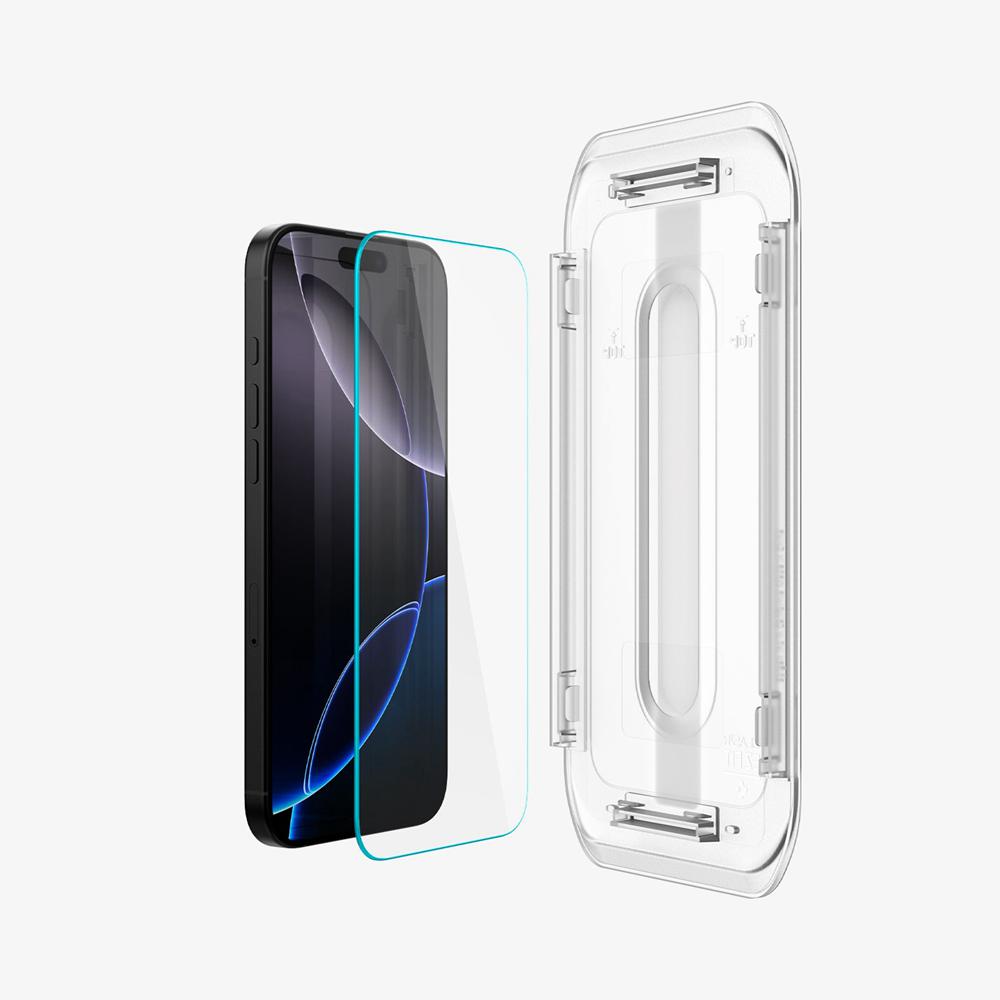 Spigen GLAS.tR EZ Fit | Sensor Protected Iphone 16 Pro Max Screen Protector Transparent | JTAR-28795