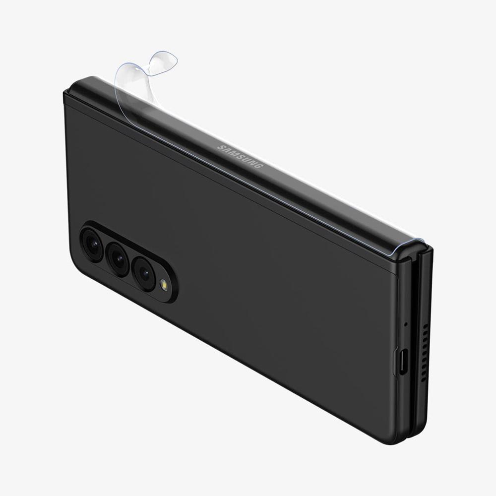 Spigen GLAS.tR Full Cover Glass + Hinge Film Galaxy Z Fold 3 Screen Protector Transparency | OFNW-90763