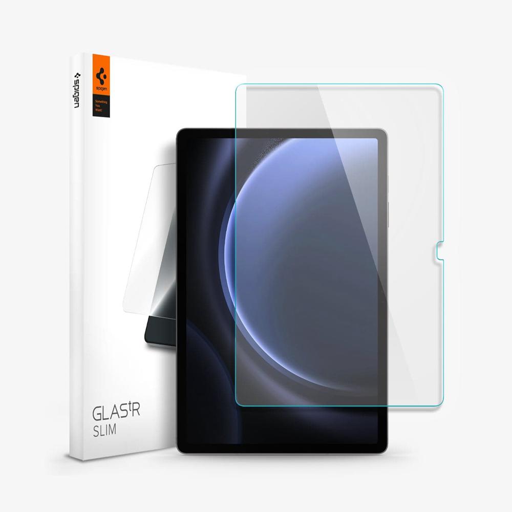 Spigen GLAS.tR SLIM Galaxy Tab S9 Fe+ Screen Protector Clear | SNBF-24683