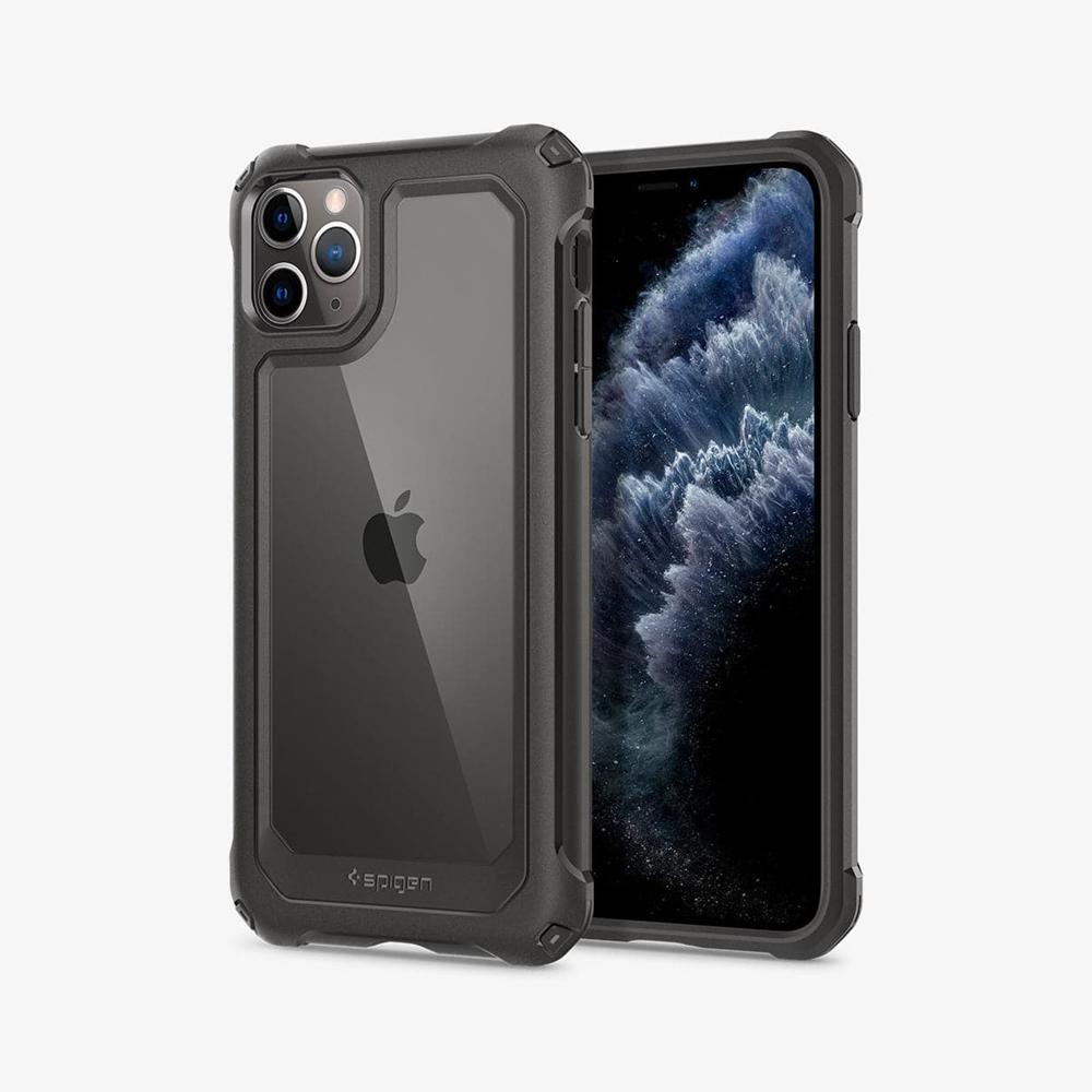 Spigen Gauntlet Iphone 11 Pro Max Case Gunmetal | GYTC-97236