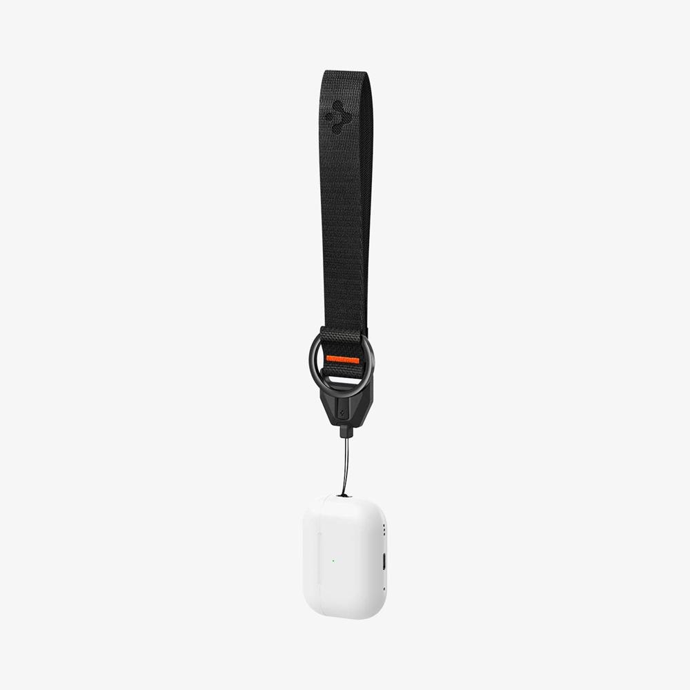 Spigen Lanyard + Keychain Airpods Pro 2 Accessory Black | WRQI-61089