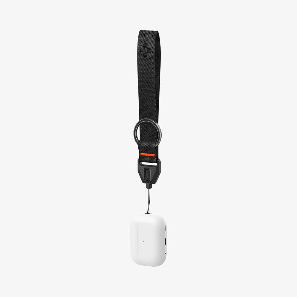 Spigen Lanyard + Keychain Airpods Pro 2 Accessory Black | WRQI-61089