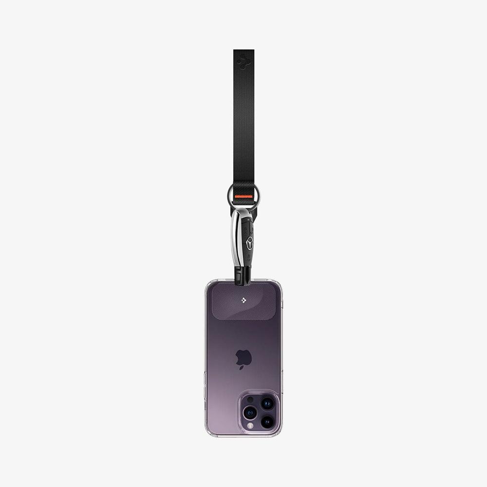 Spigen Lanyard + Keychain Airpods Pro 2 Accessory Black | WRQI-61089