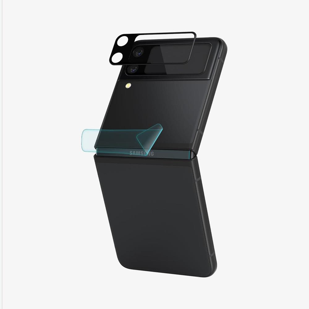 Spigen Lens Protector + Hinge Film Galaxy Z Flip 3 Lens Protector Black | IBLF-49170