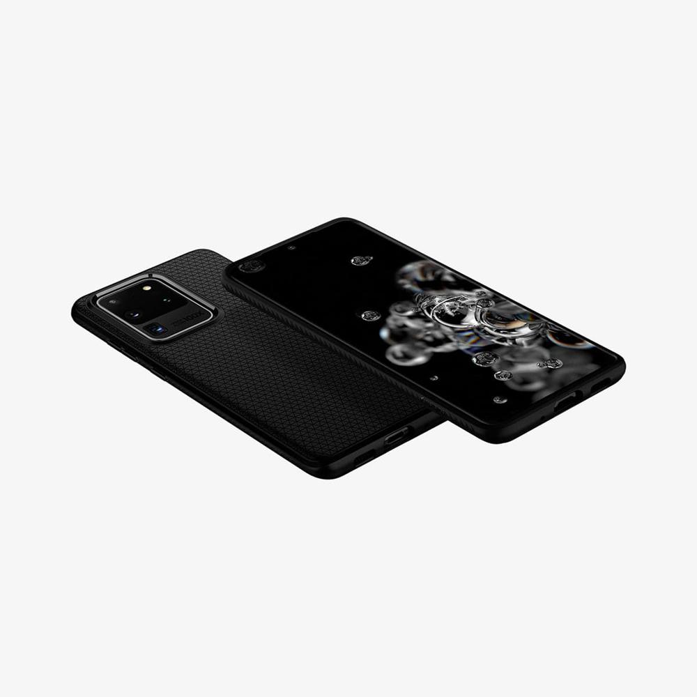 Spigen Liquid Air Galaxy S20 Ultra Case Matte Black | SLKB-65137