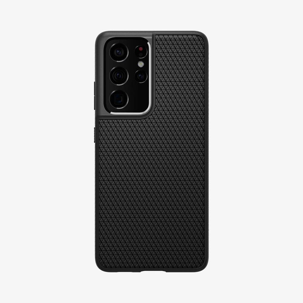 Spigen Liquid Air Galaxy S21 Ultra Case Matte Black | KPLG-91256