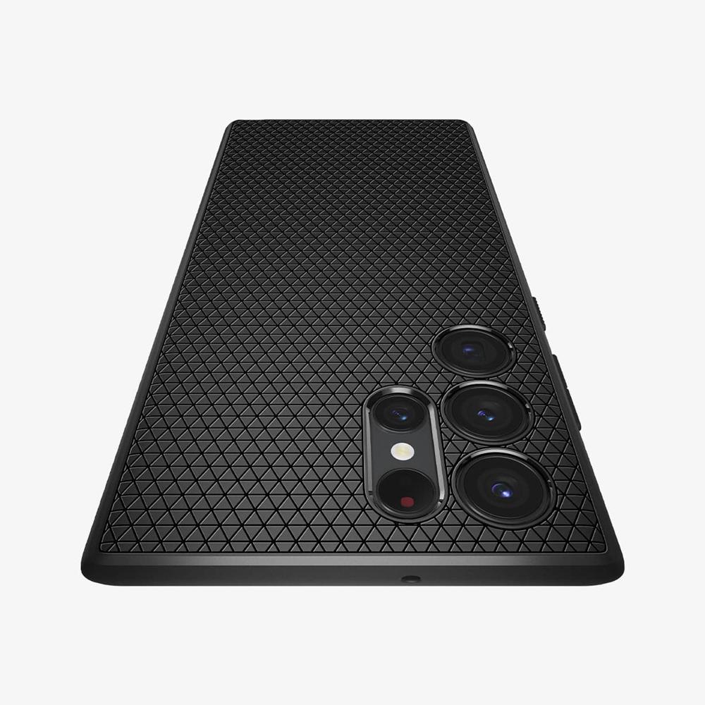 Spigen Liquid Air Galaxy S22 Ultra Case Matte Black | WDFZ-06827