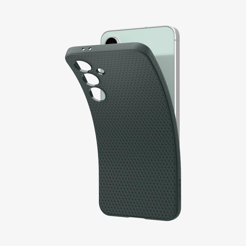 Spigen Liquid Air Galaxy S24 Fe Case Abyss Green | KRFJ-35219