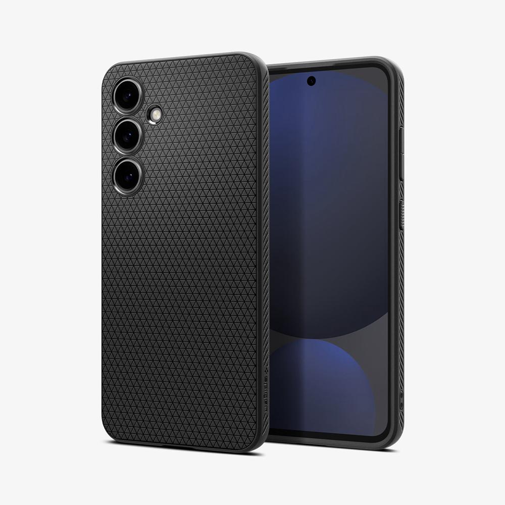 Spigen Liquid Air Galaxy S24 Fe Case Matte Black | VKXJ-95734