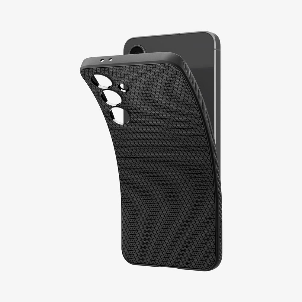 Spigen Liquid Air Galaxy S24 Fe Case Matte Black | VKXJ-95734