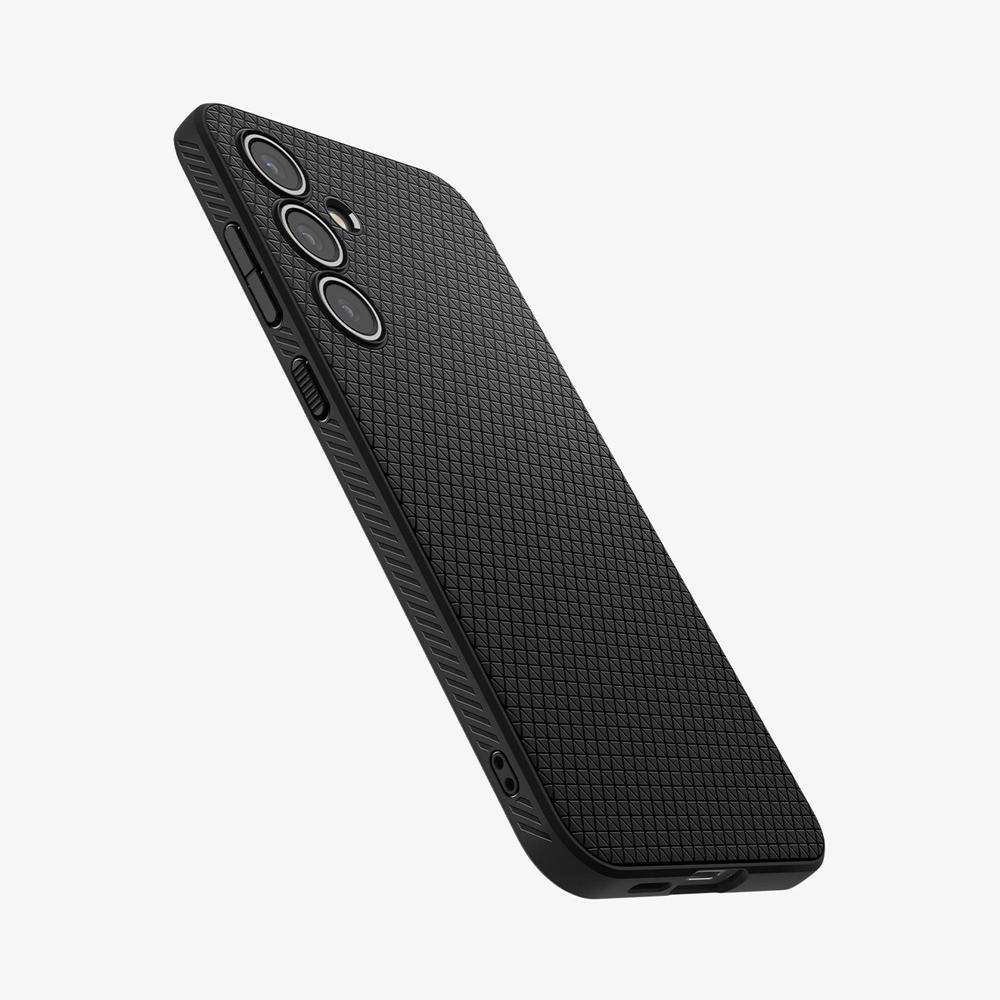 Spigen Liquid Air Galaxy S24 Fe Case Matte Black | VKXJ-95734