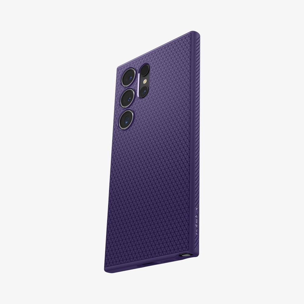 Spigen Liquid Air Galaxy S24 Ultra Case Deep Purple | GIFT-86027