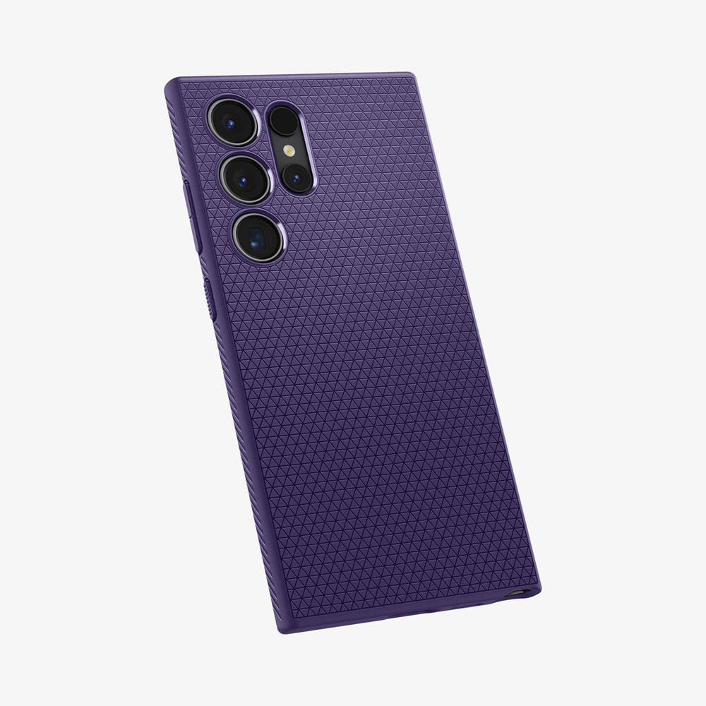 Spigen Liquid Air Galaxy S24 Ultra Case Deep Purple | GIFT-86027