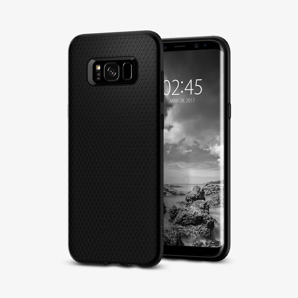 Spigen Liquid Air Galaxy S8 Plus Case Black | CZTM-68150