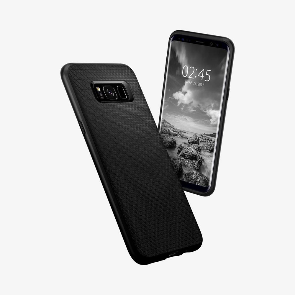 Spigen Liquid Air Galaxy S8 Plus Case Black | CZTM-68150