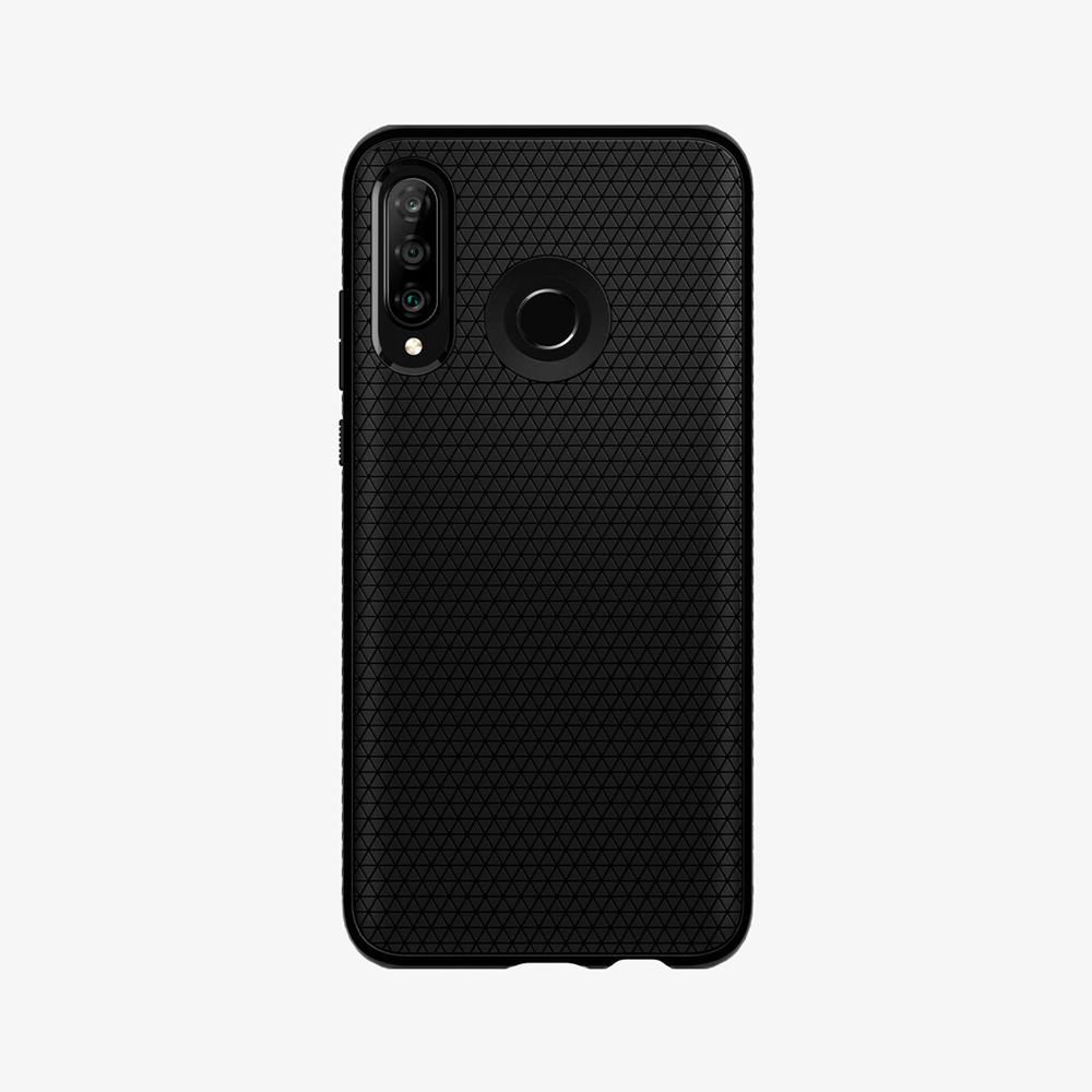 Spigen Liquid Air Huawei P30 Lite / Nova 4E Case Matte Black | EQLG-52860