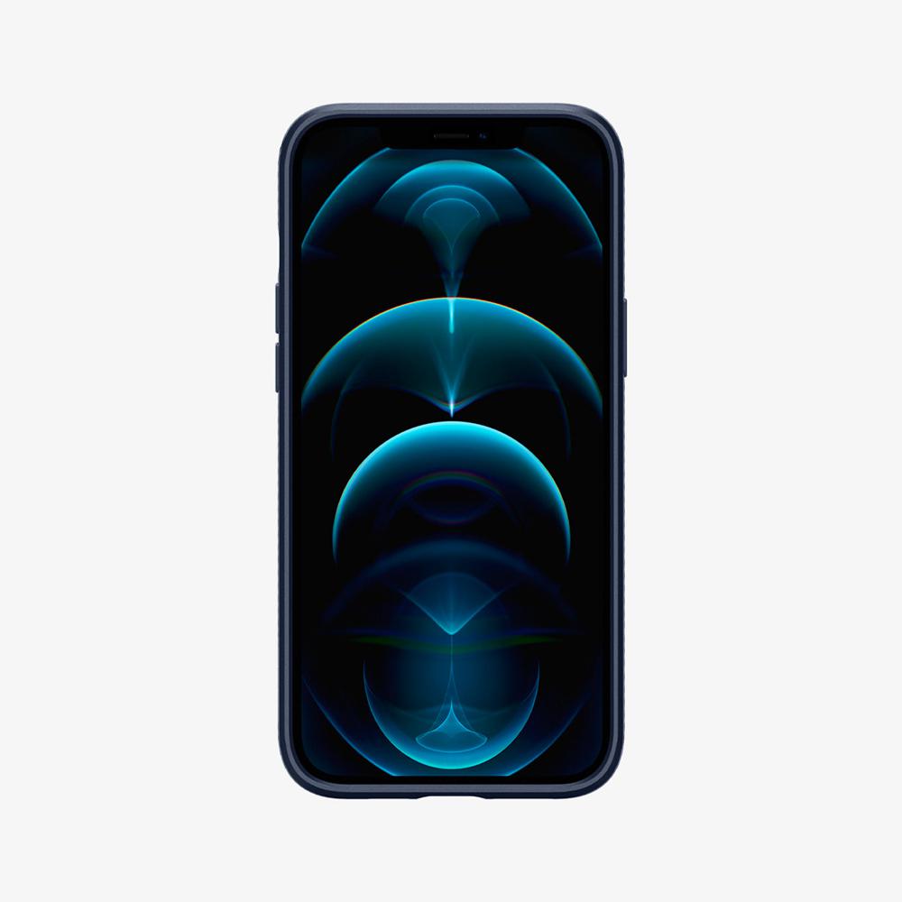 Spigen Liquid Air Iphone 12 Pro Max Case Navy Blue | WHGN-14382