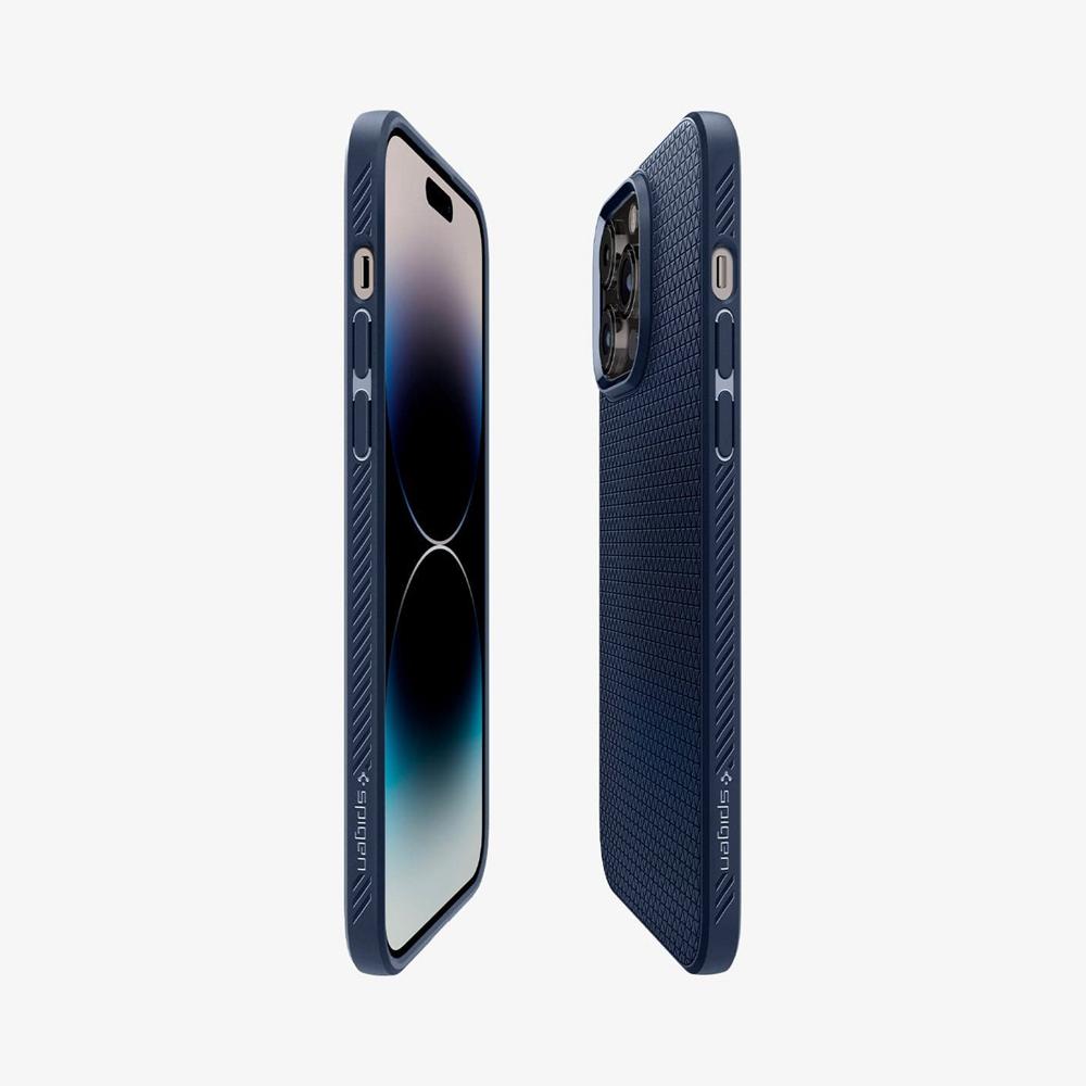 Spigen Liquid Air Iphone 14 Pro Max Case Navy Blue | NKCF-96174