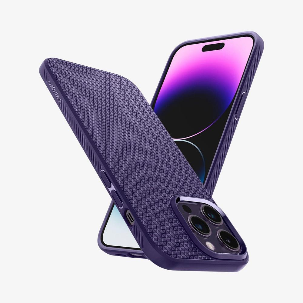 Spigen Liquid Air Iphone 14 Pro Max Case Deep Purple | VBCD-83492