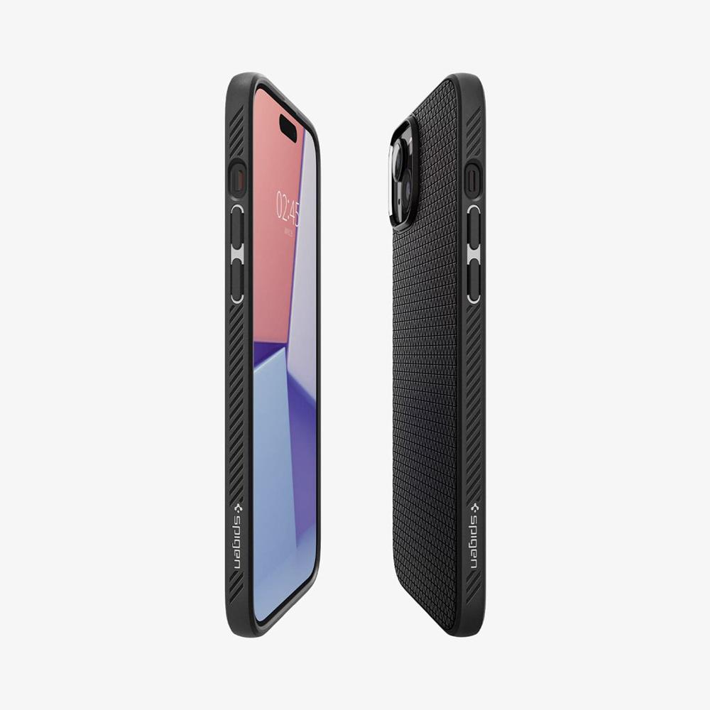 Spigen Liquid Air Iphone 15 Case Matte Black | NKYZ-14036