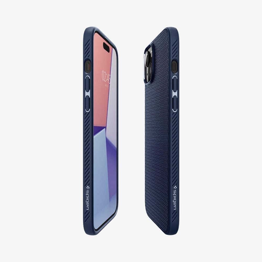 Spigen Liquid Air Iphone 15 Case Navy Blue | KFQI-74823