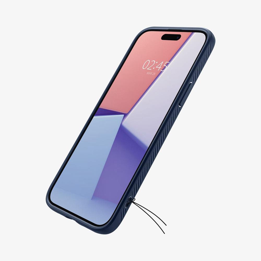 Spigen Liquid Air Iphone 15 Case Navy Blue | KFQI-74823