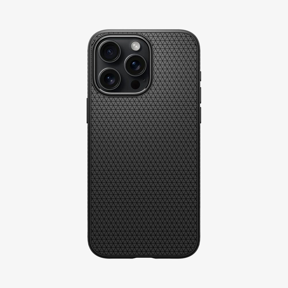 Spigen Liquid Air Iphone 15 Pro Case Matte Black | BCVP-74516