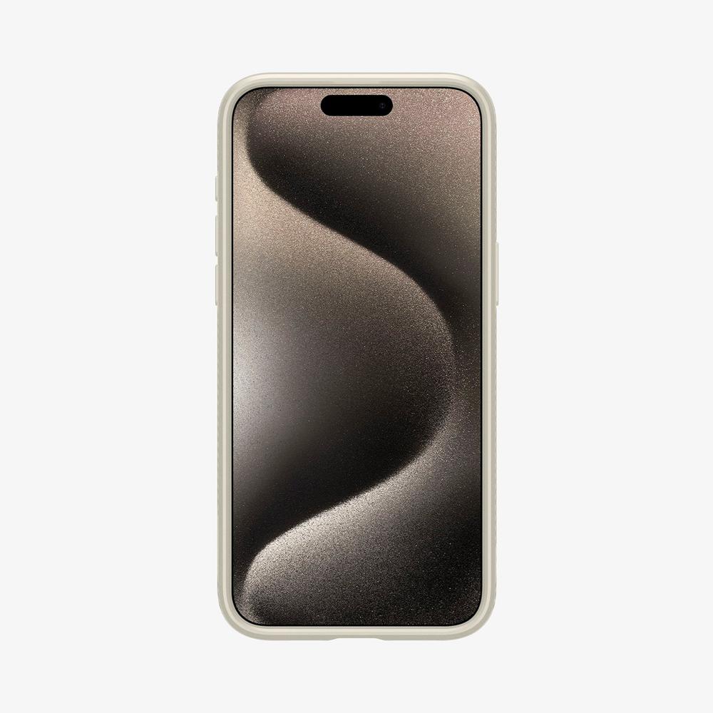 Spigen Liquid Air Iphone 15 Pro Case Natural Titanium Grey | MBXN-54106