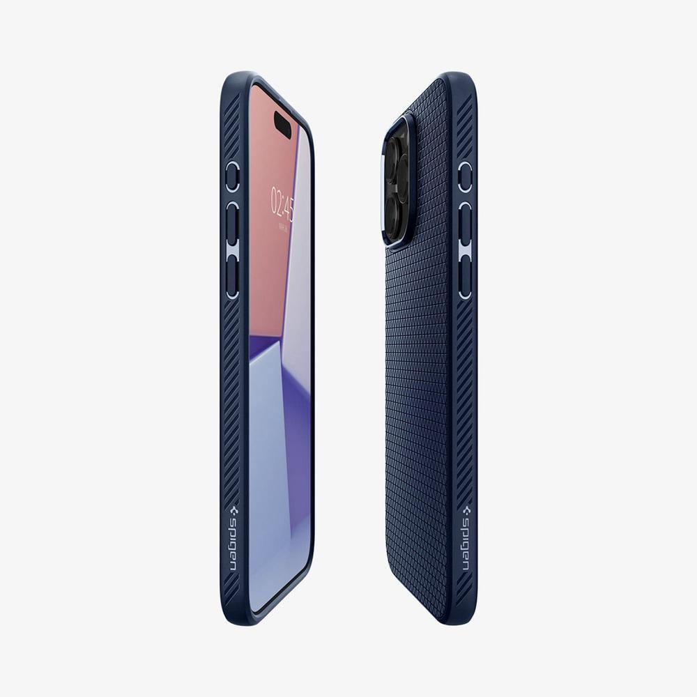 Spigen Liquid Air Iphone 15 Pro Case Navy Blue | EUBS-43759