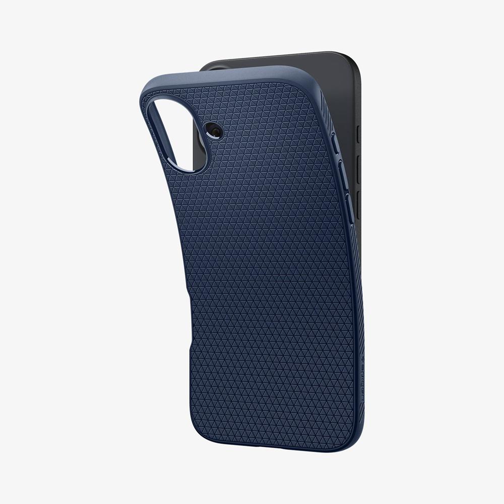 Spigen Liquid Air Iphone 16 Case Navy Blue | EDPB-15789