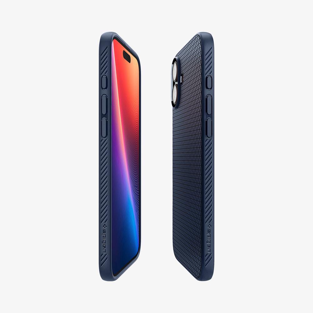 Spigen Liquid Air Iphone 16 Case Navy Blue | EDPB-15789