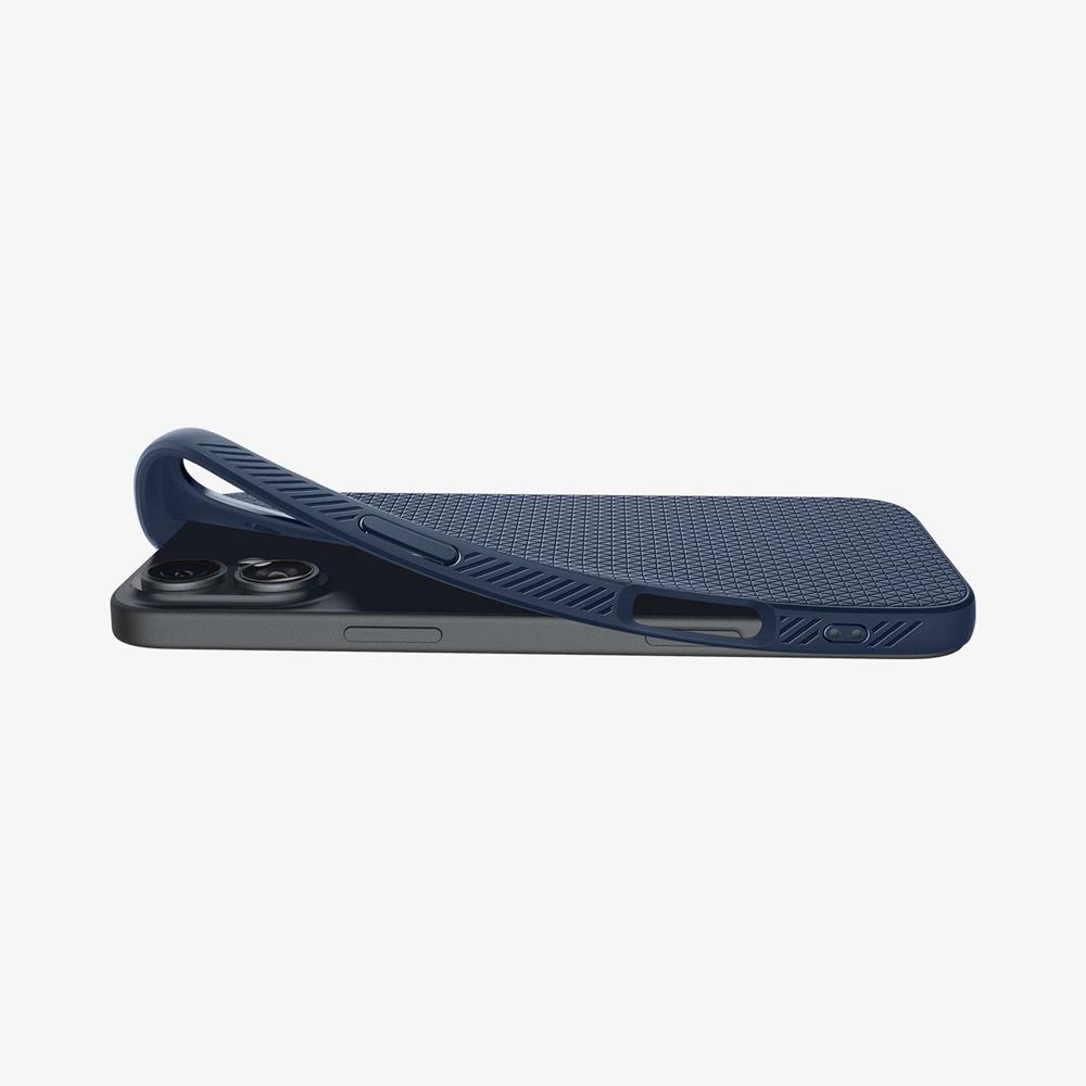 Spigen Liquid Air Iphone 16 Case Navy Blue | EDPB-15789