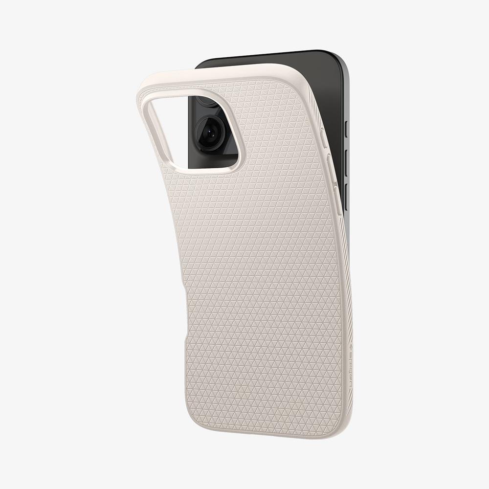 Spigen Liquid Air Iphone 16 Pro Case Natural Titanium Grey | RTPC-64395