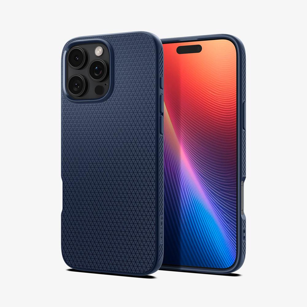 Spigen Liquid Air Iphone 16 Pro Case Navy Blue | GFMA-65901