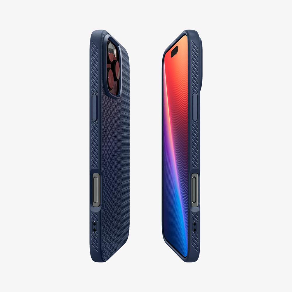 Spigen Liquid Air Iphone 16 Pro Case Navy Blue | GFMA-65901