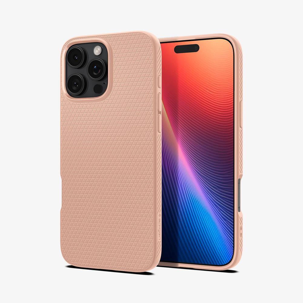 Spigen Liquid Air Iphone 16 Pro Max Case Rose Titanium | UFXO-45097