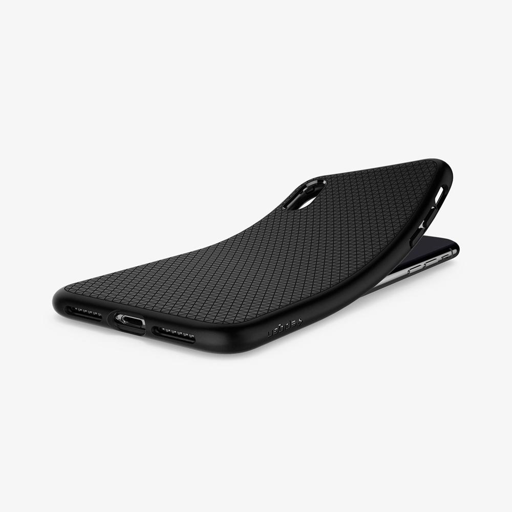 Spigen Liquid Air Iphone Xs Case Matte Black | PNEM-06548