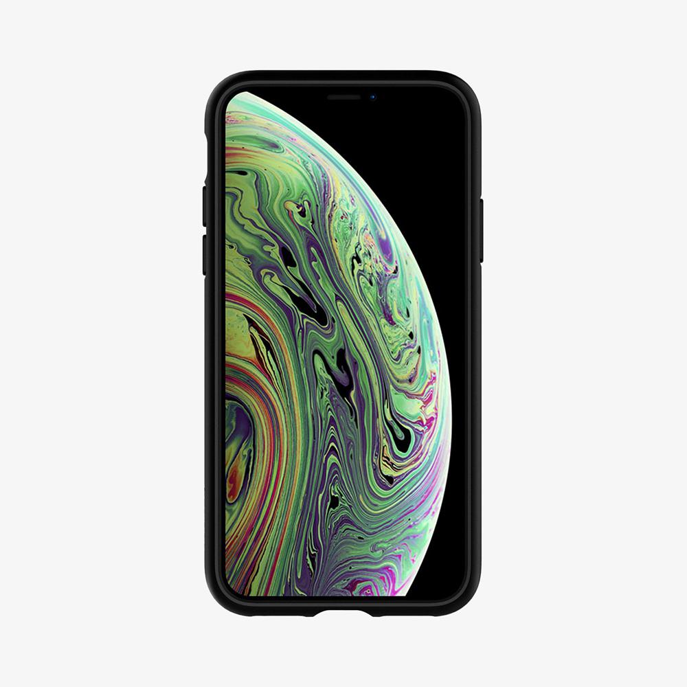 Spigen Liquid Air Iphone Xs Case Matte Black | PNEM-06548